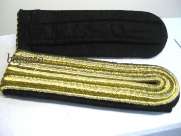Schulterstück 4 streifig schwarz-gold